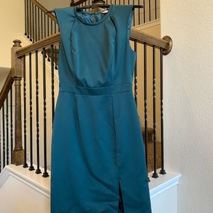 Elegant Hunter Green Dress